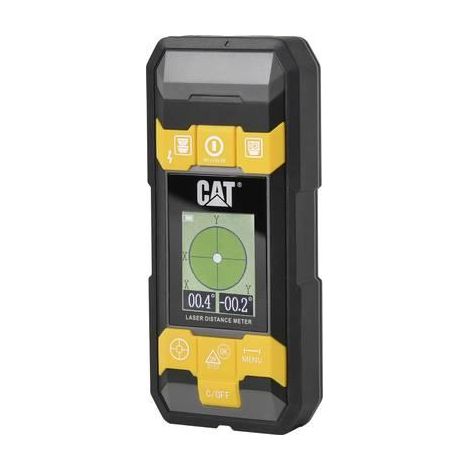 Cat CATERPILLAR 4IN1 Misuratore laser giallo 40 m