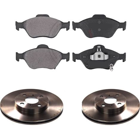 KIT FRENI ANTERIORI compatibile con DAIHATSU CHARADE - DISCHI + PASTIGLIE OEM: FDB1890 / 17922 /SOSTITUZIONE DIRETTA/BASSA POLVERE/SILENZIOSO (1/5)