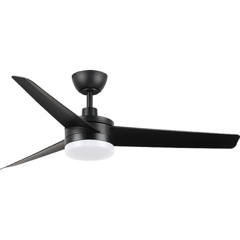 Ventilateur de plafond LED courbe noire - Ledme - LM8813 (1/5)