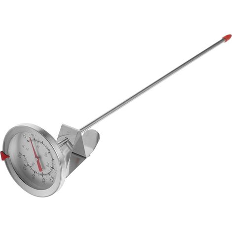 ERINGOGO Thermomètre Barbecue Acier Inoxydable Jauge de (1/5)