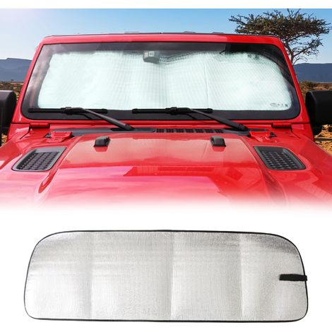 Sonnenschutz für Jeep JLU, 4xe und Gladiator JT (2018–2023) – UV-beständig, faltbar und reflektierend (1/3)