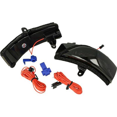Kit Freccia Led Specchietto Retrovisore Dinamico Sequenziale  Subaru Crosstrek Forester Impreza Lente Fume Arancione (1/3)