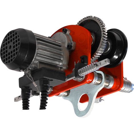 Mw Tools – Chariot électrique pour palans – Charge maximale 500kg – Longueur câble 10m – Moteur Brushless – HNRET1T