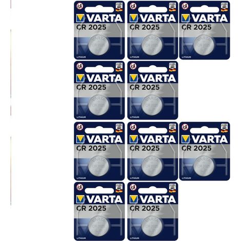 .Varta CR 2025 3V au lithium.