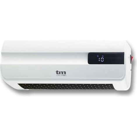 tm-electron TM Electron 2000 W blanc noir chauffage électrique