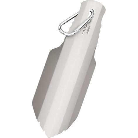 Lixada Titan-Gartenschaufel, Outdoor-Campingschaufel mit Clip