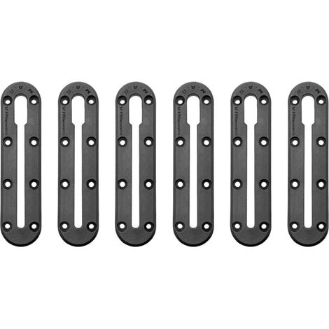 6X Support de Rails de GlissièRe de Kayak Accessoires de Bricolage Support de Canne à PêChe Support de Base de Compatible RAM (1/5)