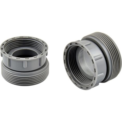 Adaptateur de tuyau d'évacuation d'évier 40/50 : diamètre variable pour broyeurs de déchets alimentaires, lot de 3 (1/4)