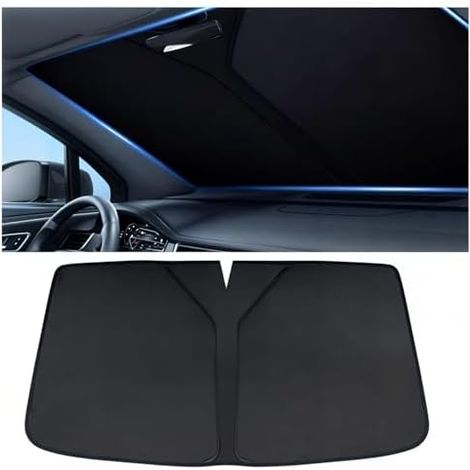 Pare-Soleil Pare-Brise de Voiture, pour Seat Arona/Seat Ibiza 2018-2024 2026 Housse de Pare-Brise Avant, Pare-Soleil de Fenêtre Bloque Les Rayons UV (1/5)
