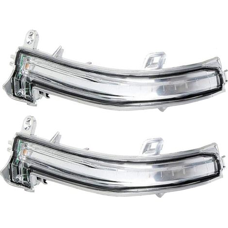 Adecuado para las series 1, 2, 3 y 4 F22, F30, F32, F33, F34 y F36. Luz auxiliar e intermitente del espejo retrovisor izquierdo. Número de pieza: 63137280771 (1/2)