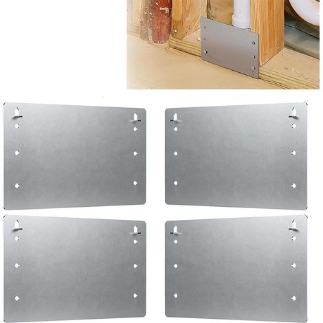 Plaques de protection pour câbles et tuyaux à fixation par clous protecteurs anti-clous pour ossatures en bois dispositifs anti-clous pour câbles et tuyaux (1/5)
