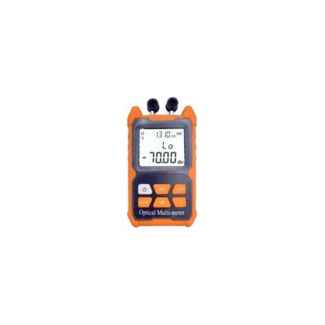 Multimetro ottico portatile Crezuo E-200 con fotometro e VFL, intervallo di misurazione: da -70 dBm a +6 dBm (1/4)
