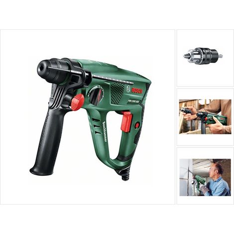 Bosch – Perforateur burineur 600W 1,9J SDS – Capacité 22mm béton – Fonction variolock – Léger 2,2kg pour chantiers humides (1/5)