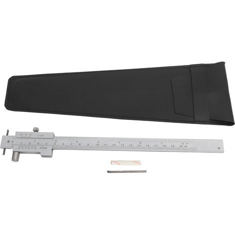 Parallelkreuzmessschieber 0 bis 200 mm, Anreißlehre, Hartmetallwerkzeug aus Edelstahl (1/5)