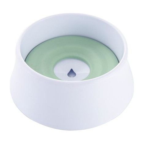 Gamelle d'eau flottante, anti-éclaboussures, fontaine pour animaux, 1200 ml, verte-AquaForge