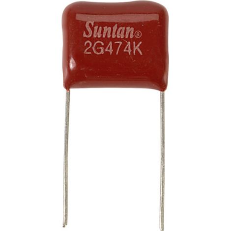 Suntan TS02002G474KSB0E0R 1 St. Folienkondensator   470 nF 400 V 10 % 15 mm (L x B) 10 mm x 19 mm