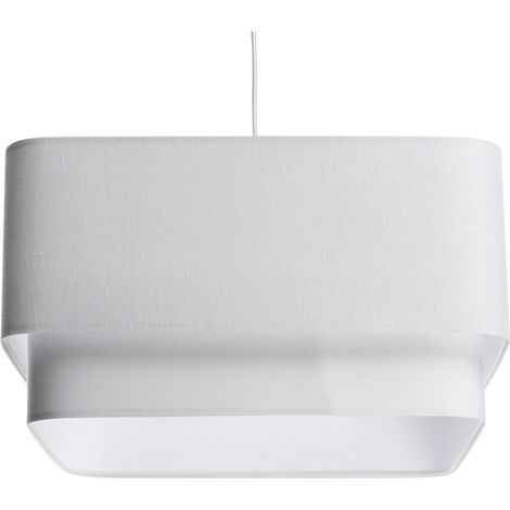 Suspension lin élégant pour intérieur chic - Blanc cassé lin subtil (1/5)