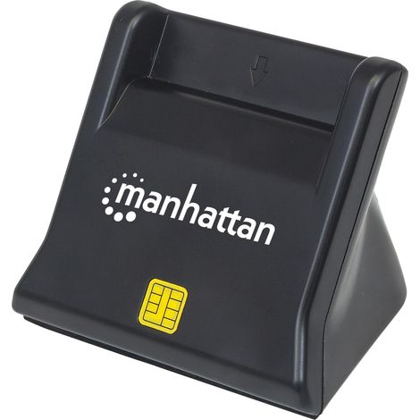 Manhattan Lettore di Schede Smart SIM Desktop Nero (1/5)