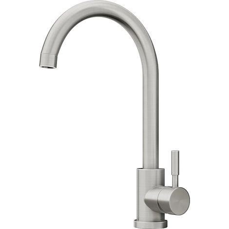 Rubinetto per cucina in Acciaio inossidabile Grigio - ROMILY (1/3)