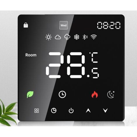 Pompe à chaleur programmable avec écran LCD – Contrôle intelligent de la température – 90-240 V – Économie d'énergie (1/5)