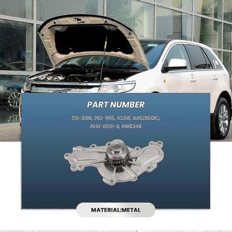 Pompe à eau 252-955 AA5Z8501C pour Ford Explorer Flex Taurus Edge (1/5)