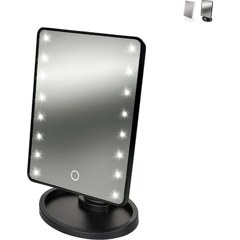 Hollywood-Tisch-Schminkspiegel mit einstellbarer LED-Beleuchtung