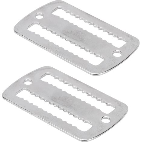2 pièces Boucle de Plongée en Acier Inoxydable 316, Accessoire de Ceinture de Plongée pour Sports Nautiques (1/5)