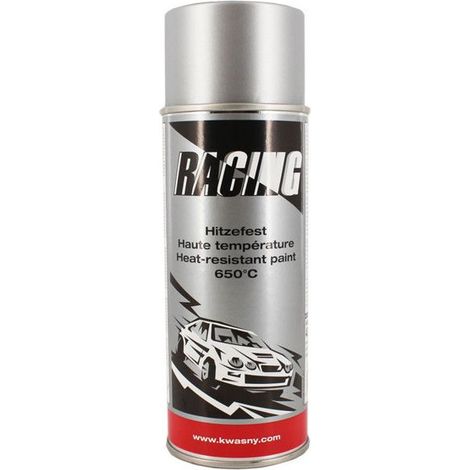 Spray Haute température argent HTE 650°C RACING Auto-K 400ml