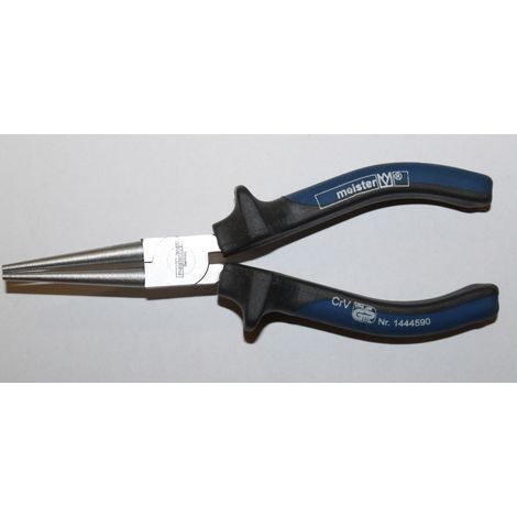 MASIDEF-MEISTER PINZA BECCHI TONDI MANICI BIMATERIALE BLU/NERO 160MM