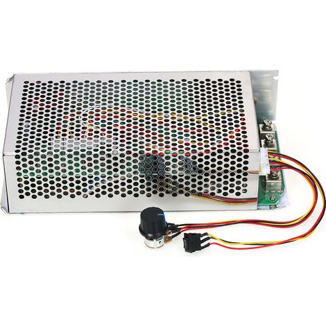 Régulateur de vitesse réglable pour moteur DC 10V-50V 5000W 200A, contrôle réversible PWM (1/5)
