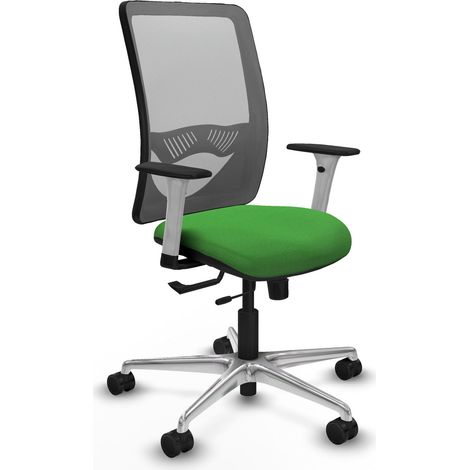 Chaise de bureau piqueras y crespo Zulema blanc velours (1/2)