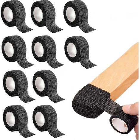 10 rouleaux de patins en feutre auto-adhésifs pour meubles, coussins de chaise, protections antidérapantes pour pieds de chaise, bandes de protection pour meubles, anti-rayures - Réduit (1/5)