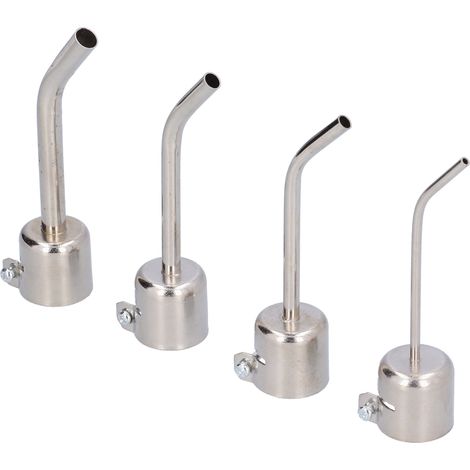 Kit de 4 buses pour pistolet à air chaud avec coude allongé 850 BGA, accessoire pour station de soudage/dessoudage