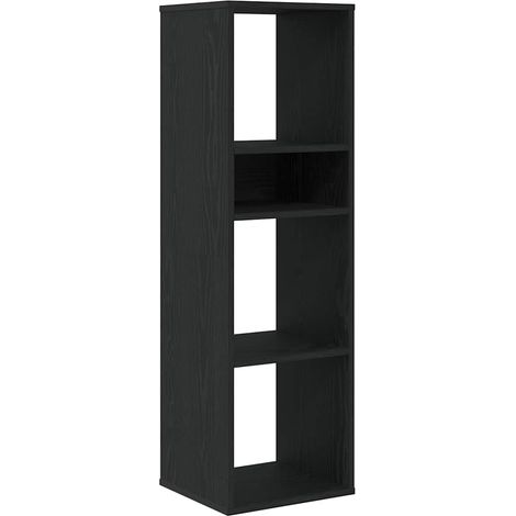 Maison Exclusive - Libreria Nera 34x31x112 cm in Legno Multistrato