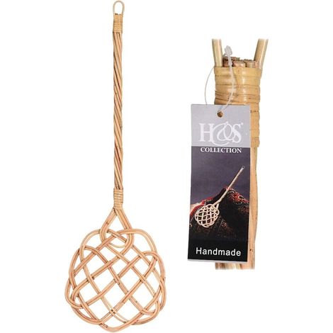Tappeto scuotitore Ø24x72cm in legno di kubu