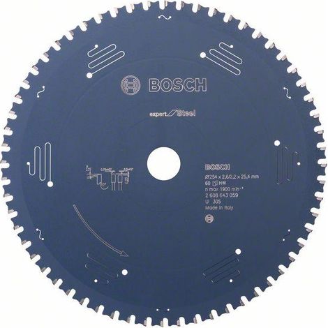 Bosch Expert for Steel lama di sega circolare 254 mm acciaio
