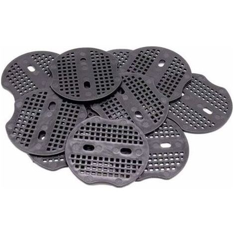 100 pièces Pièce Fixe - 7 6.5cm pour Piquets de Fixation en Acier, pour Fixer Le Tissu de Mauvaises Herbes, Les Feuilles de Sol (Noir) (1/5)