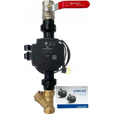 Afriso DK DN25 groupe de pompage robuste avec pompe Grundfos