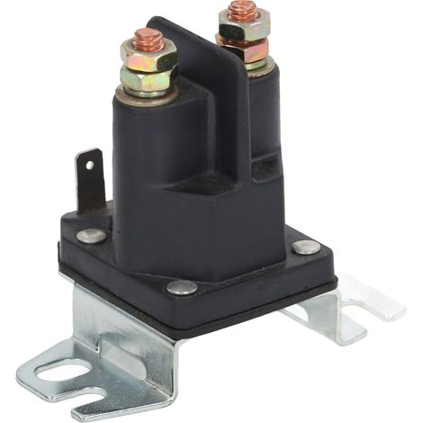 Relais 12V à bobine laiton 4,8W, interrupteur magnétique pour tondeuse, quad, auto, montage par vis, contacteur robuste (1/5)