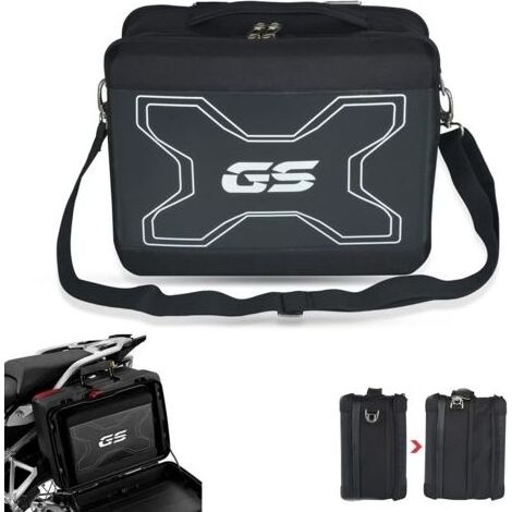 Sacchetto di moto Vario Box – Compatibile R1200GS Adventure 2012-2021, R1250GS, F750GS, F850GS – Tessuto resistente all'acqua, volume di grandi dimensioni (1/5)