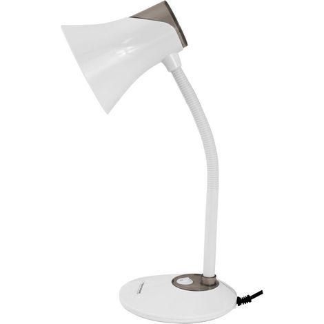 Northix Lampe de Bureau Ajustable Blanc 40.7 cm (1/2)