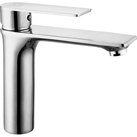 Mitigeur monocommande de lavabo en couleur chrome sÃ©rie Kizu (1/2)