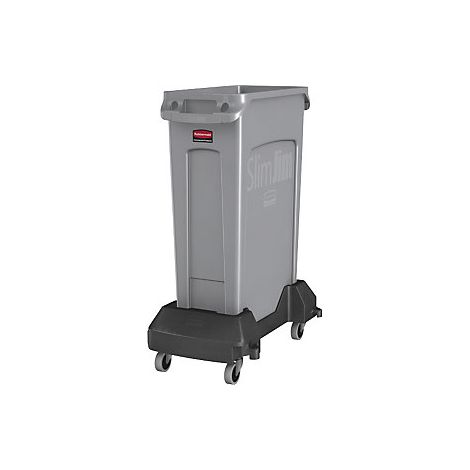 Juego de cubo de basura SLIM JIM®  60 l  con carro de plástico (1/2)