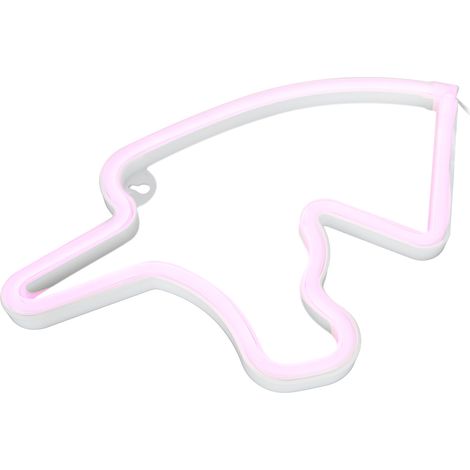 Enseigne lumineuse néon rose romantique, connexion USB, utilisation sûre, LED néon pour la décoration de chambres, spas, fêtes, salons de beauté (1/5)