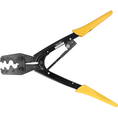 Automatische Ratschen-Crimpzange HS38 für elektrische Klemmen, manuelle Crimpzange für Drähte von 5,5–38 mm², 10–22 AWG (1/5)