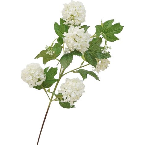 Flores artificiales de alta gama, hortensias de 5 cabezas, flores de nieve de seda, adecuadas para bodas y decoración del hogar, compatibles con WRXMIJNHGSA.
