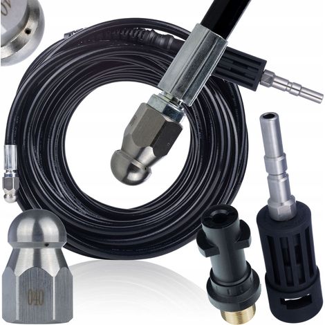 Ersatzschlauch NilKranz BayoJet 20 m – kompatibel mit Kranzle D12, Karcher K2–K7, Nilfisk 200 bar M22 Düse 3 Set 1 (1/5)