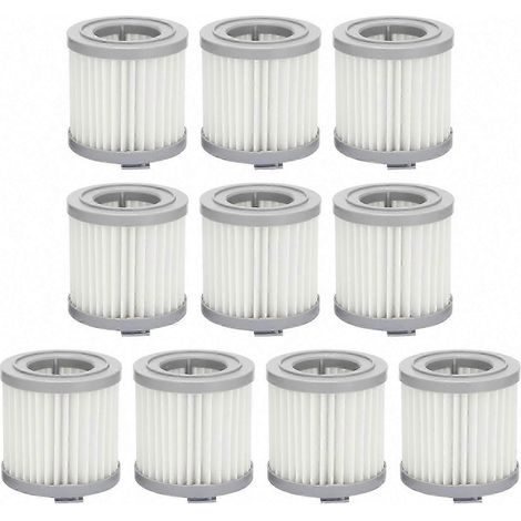 Lot de 10 filtres HEPA pour aspirateur sans fil à main JIMMY JV51 JV53 JV83 - Accessoires HEPA (1/5)