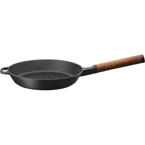 No-name Norden sartén-grill de hierro fundido esmaltado negro 26 cm (1/4)