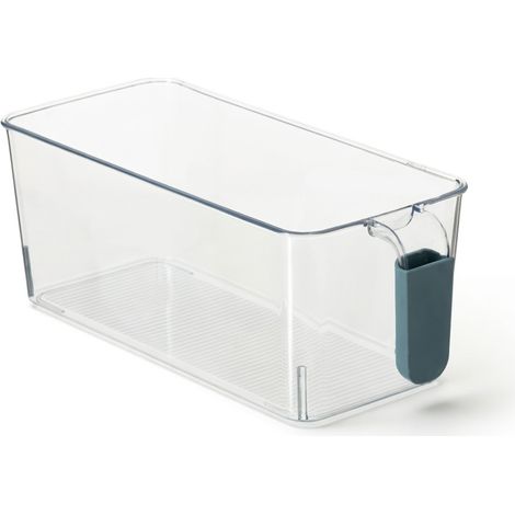 Boite de rangement pour refrigerateur bleu nuit, modele etroit (1/5)